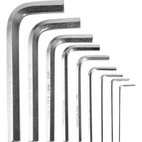 Набор ключей имбусовых шестигранных Сибртех 12316 2-12 мм, 9 предметов