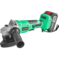 УШМ аккумуляторная бесщеточная Zitrek AG 20 Pro 063-4067, 20 В Li-ion 2x4 Ач, 125 мм