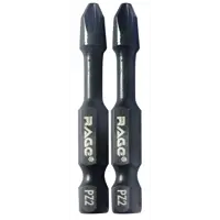 Бита крестовая ударная магнитная Rage by Vira 554126 PZ2x50 мм, 2 шт.