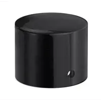 Заглушка для гибкого неона Full Light накладная цвет черный