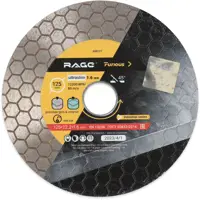 Диск алмазный по керамике Rage 600127 турбо 125x22.2x1.6 мм