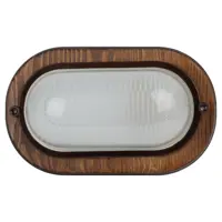 Светильник ЖКХ Эра НБО 04-60-021 60 Вт IP54 овал цвет орех