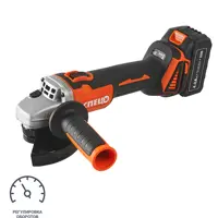 УШМ аккумуляторная бесщеточная Спец БШУ-125-18ЛИ/Б, 20 В Li-ion 2x4 Ач, 125 мм