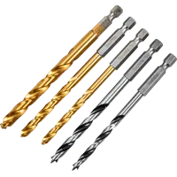 Набор сверл по дереву и металлу Makita D-20769, 5 шт.