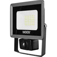 Прожектор светодиодный уличный Wolta WFL-30W/08S 30 Вт 5700 К IP65 нейтральный белый свет с датчиком движения