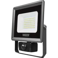 Прожектор светодиодный уличный Wolta WFL-50W/08S 50 Вт 5700 К IP65 нейтральный белый свет с датчиком движения