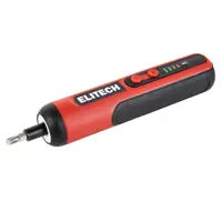 Отвертка аккумуляторная Elitech ША 4-1ЛЭ, 4 В Li-Ion 2 Ач