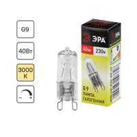Лампа галогеновая Эра G9-JCD-40-230V-CL G9 230 В 40 Вт капсула 600 лм