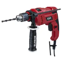 Дрель сетевая ударная Elitech ДУ 06-13РЭ, 600 Вт