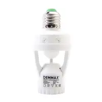 Патрон для лампочки Demmax LX-4551 Е27 с датчиком движения