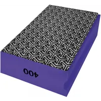 Губка шлифовальная алмазная односторонняя Vertextools P400 90x55x30 мм