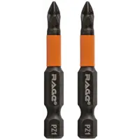 Бита магнитная Rage 554158 PZ1x50 мм, 2 шт.