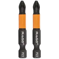 Бита магнитная Rage 554161 PZ2x50 мм, 2 шт.