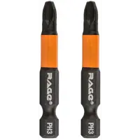 Бита магнитная Rage 554156 PH3x50 мм, 2 шт.