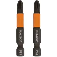 Бита магнитная Rage 554163 PZ3x50 мм, 2 шт.
