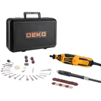Гравер сетевой Deko ZKRT200E, 200 Вт и набор насадок 43 шт.