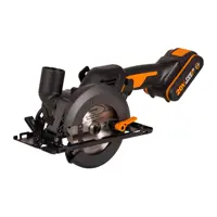 Пила циркулярная аккумуляторная Worx WT520WX, 20 В Li-ion 2 Ач, 120 мм