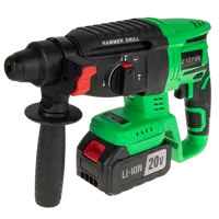 Перфоратор аккумуляторный бесщеточный SDS-plus Zitrek ZKCH20FU, 20 В Li-Ion 2x4 Ач, 2 Дж