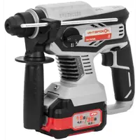 Перфоратор аккумуляторный бесщеточный SDS-plus Интерскол ПА24/36В, 18 В Li-Ion 2x2 Ач, 2.2 Дж