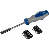 Отвертка с набором бит Кобальт 646-676, 9 предметов