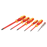 Набор отверток диэлектрических Кобальт 646-522, 6 шт.
