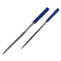 Набор надфилей трехгранных Кобальт 247-859, 2 шт.