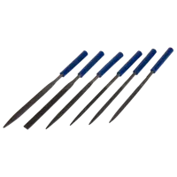 Набор надфилей Кобальт 790-113 160x70x4 мм, 6 шт.