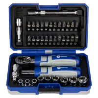 Набор торцевых головок ударных Кобальт 915-069 1/4 дюйма, 38 шт.