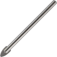 Сверло по стеклу и керамике Kranz цилиндрический хвостовик 6 мм