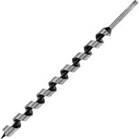 Сверло винтовое по дереву Kranz 28x460 мм