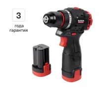 Дрель-шуруповерт аккумуляторная бесщеточная Elitech HD CD 16L2, 16 В Li-ion 2x2 Ач