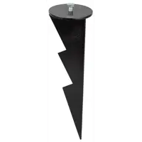 Крепеж грунтовой для уличного фонаря Эра ДГ-02 сталь 7.5 см цвет черный