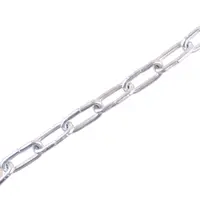 Цепь 4 мм короткое звено 10 м сталь оцинкованная