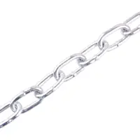 Цепь 5 мм короткое звено 5 м сталь оцинкованная