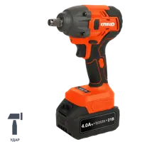 Гайковерт аккумуляторный ударный Спец БАГ21Б, 21 В Li-Ion 4 Ач, 350 Нм