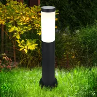 Фонарный столб уличный Kreaforta Bremner 45 см черный