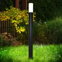 Фонарный столб уличный Kreaforta Bremner 100 см черный