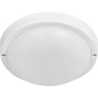 Светильник ЖКХ светодиодный Онлайт Obl 15 Вт с датчиком круг цвет белый