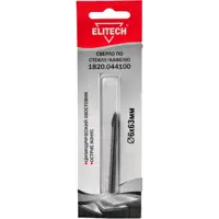 Сверло копьевидное по стеклу и кафелю Elitech 6x63 мм