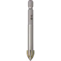 Сверло копьевидное по стеклу и керамике Волжский инструмент 6 мм