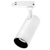 Трековый светильник спот светодиодный Jazzway 32 Вт однофазный 6 м² цвет белый