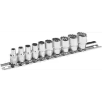 Наборы торцевых головок Rexant 12-8314 1/4 дюйма, 10 шт.