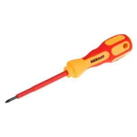 Отвертка крестовая диэлектрическая Rexant 12-4715 PH0x75 мм