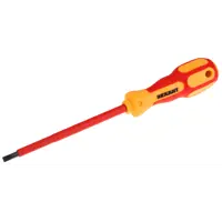 Отвертка прямая диэлектрическая Rexant 12-4713 SL5x125 мм