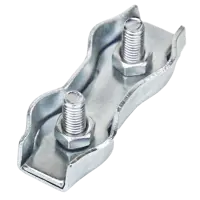 Зажим для троса Duplex 6 мм нержавеющая сталь 2 шт.