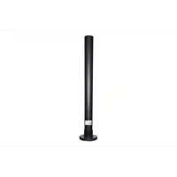 Опора уличного фонаря пластик 100 см цвет черный