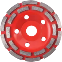 Чашка алмазная двухрядная по бетону Vira 592035 125x22.2 мм