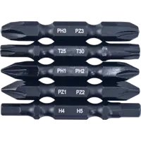 Набор бит двусторонних магнитных Vira Rage 554176, 5 шт.