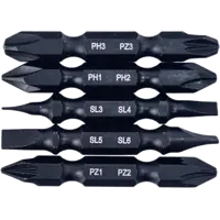 Набор бит двусторонних магнитных Vira Rage 554175, 5 шт.