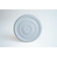 Декоративная потолочная розетка полистирол белая Decoflair D305-380 38 см